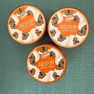 3 Pack - NEW Coty AIRSPUN Face Powder in Naturally Neutral